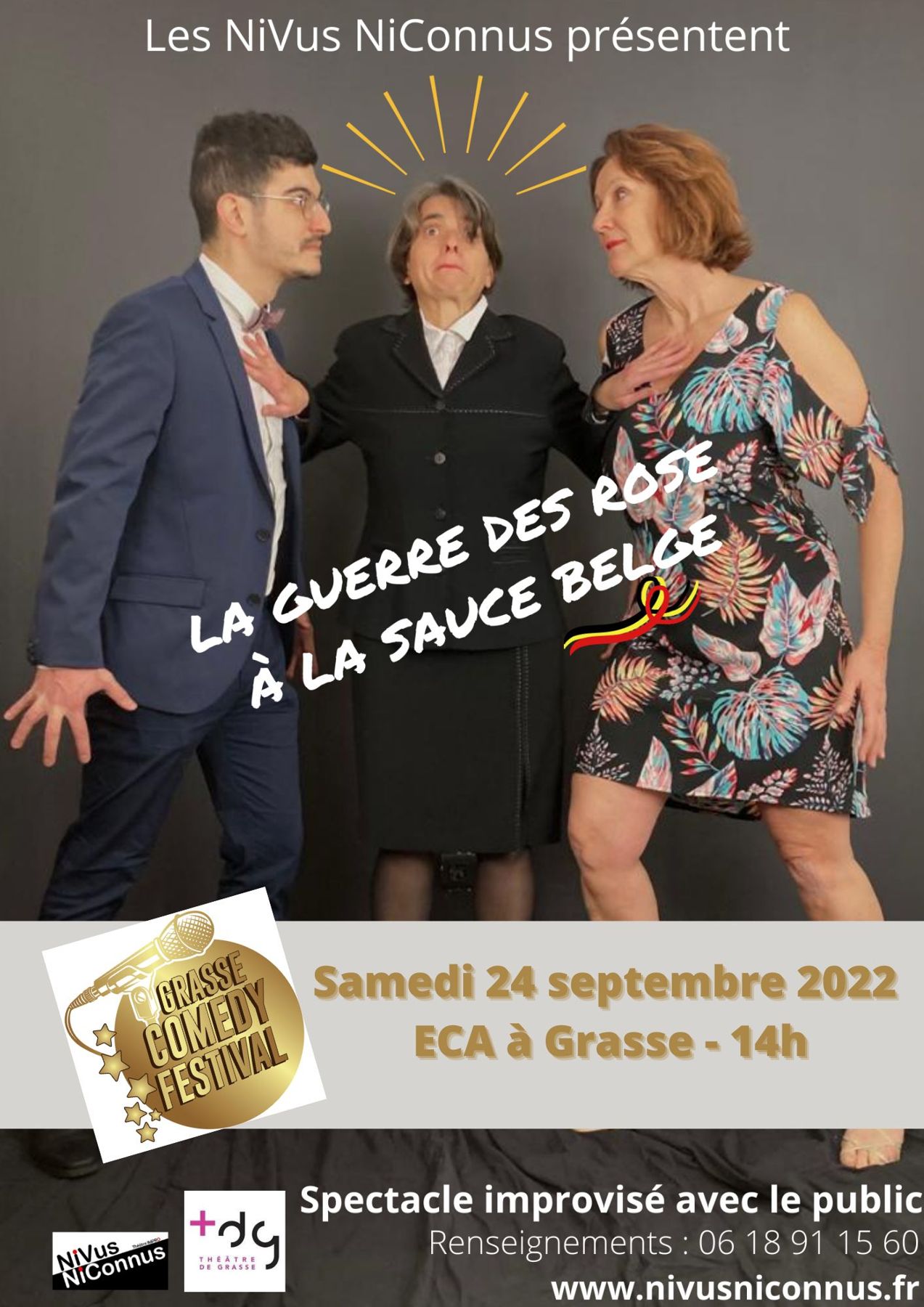 La guerre des roses à la sauce belge